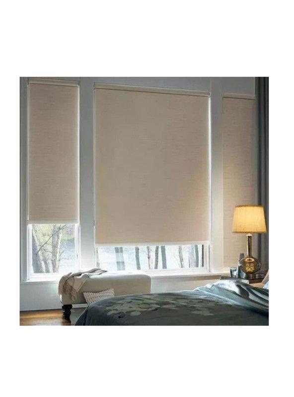 Cortina Roller Blackout Textura 90x240cm - Lino-4