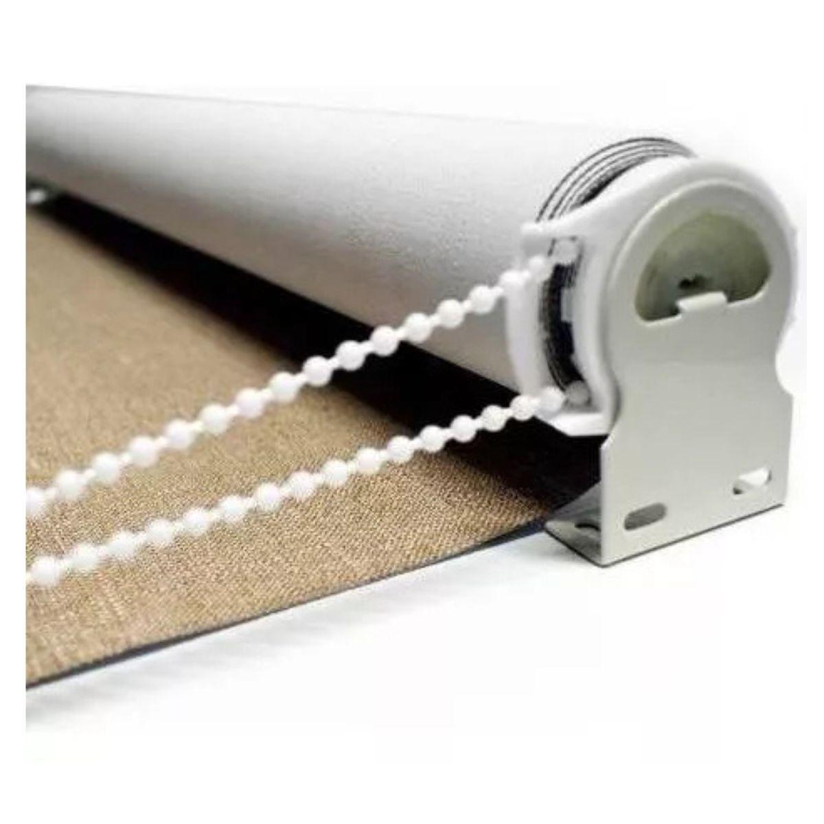 Cortina Roller Blackout Textura 120x240cm - Café-2