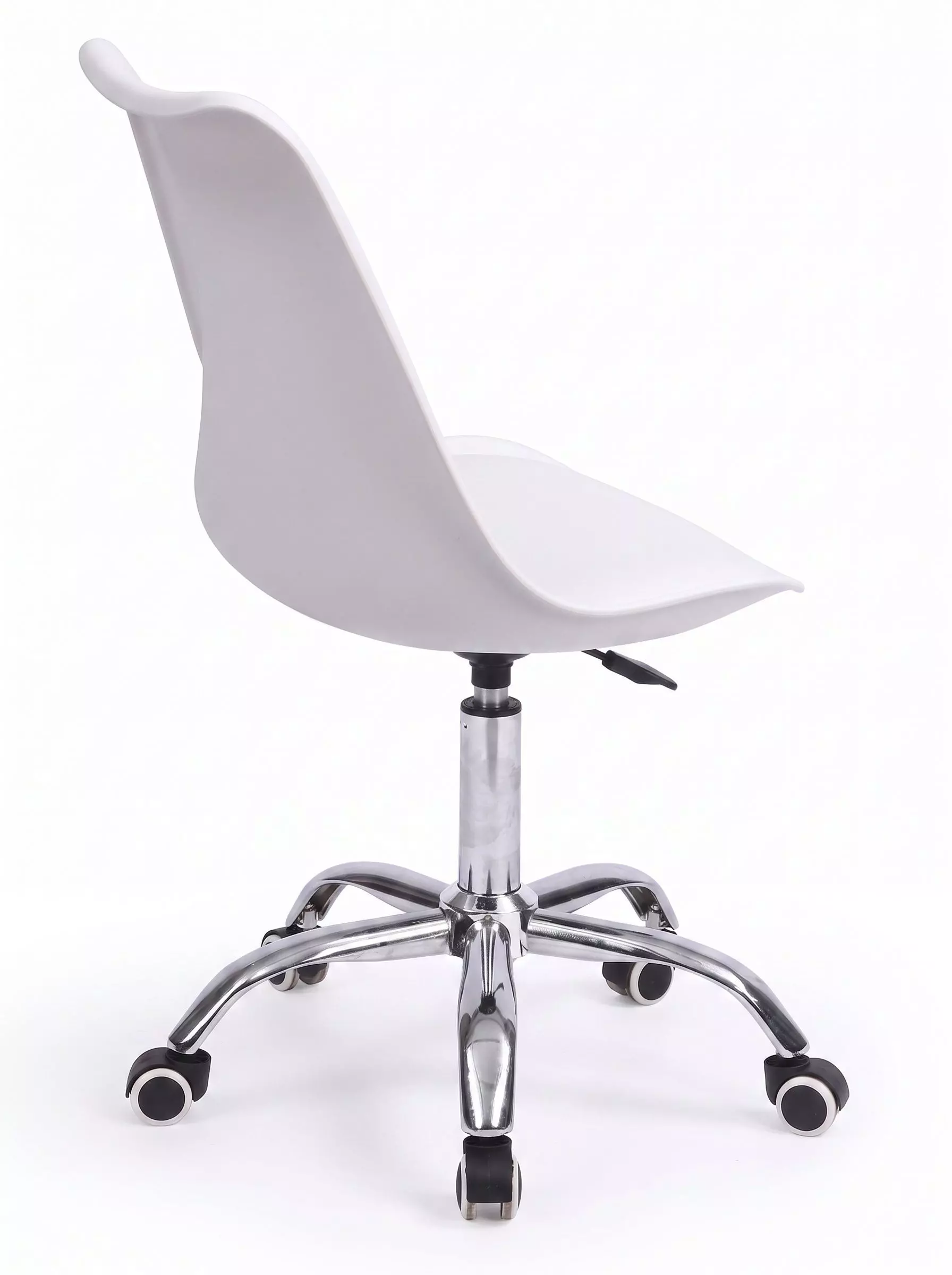 Silla Tulip Ejecutiva Blanca Con Ruedas Escritorio Ofic-2