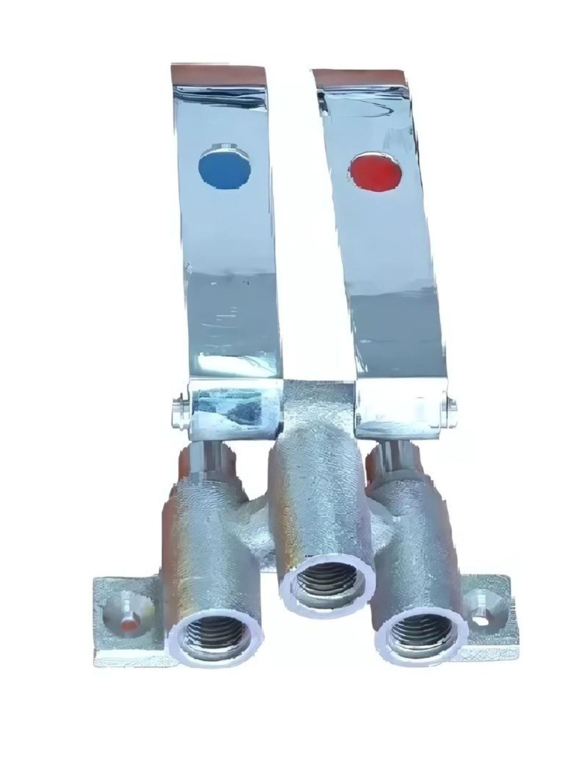 Llave De Rodilla Agua Fria Y Caliente BOZZO-2