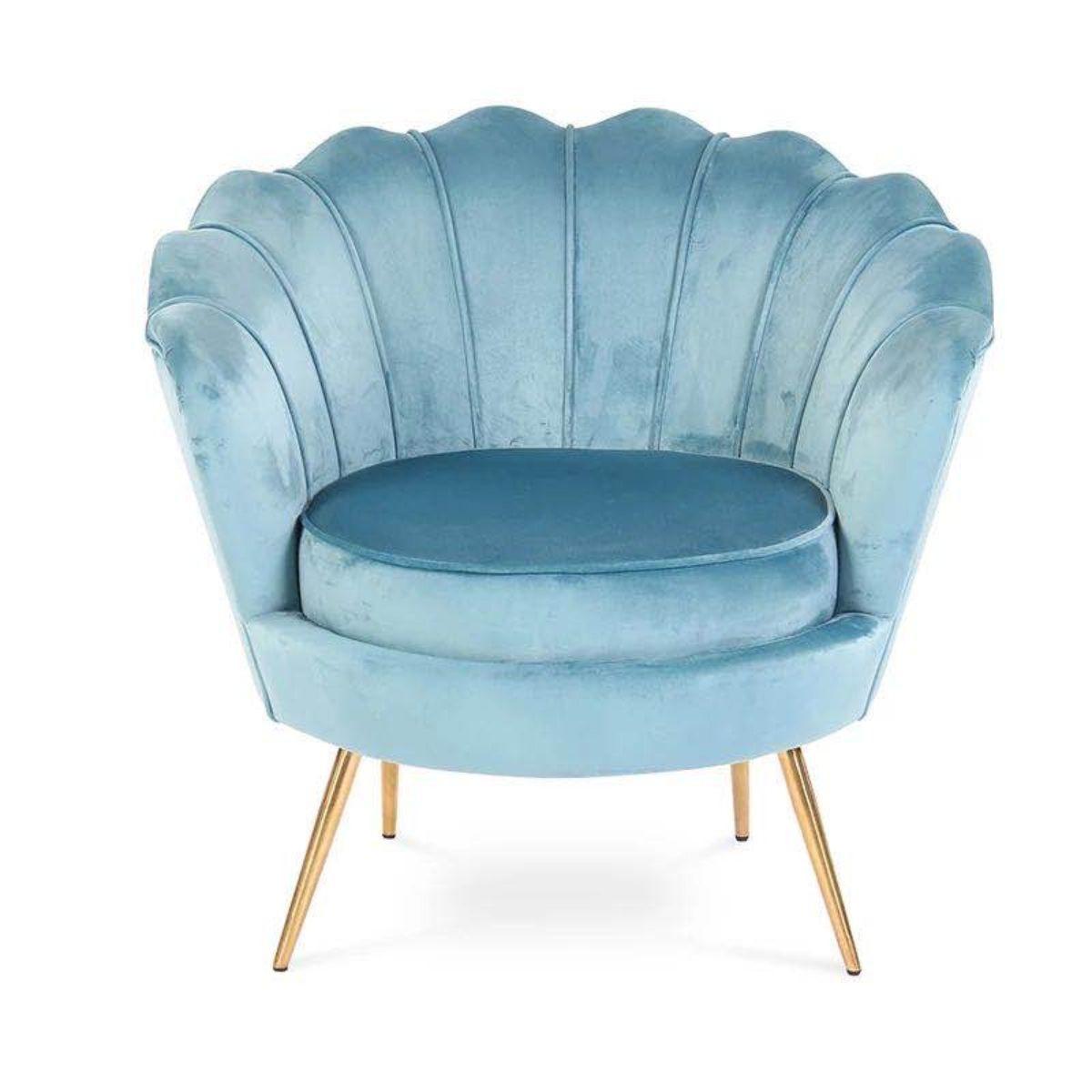 Sillón Individual Ostra- Azul-1