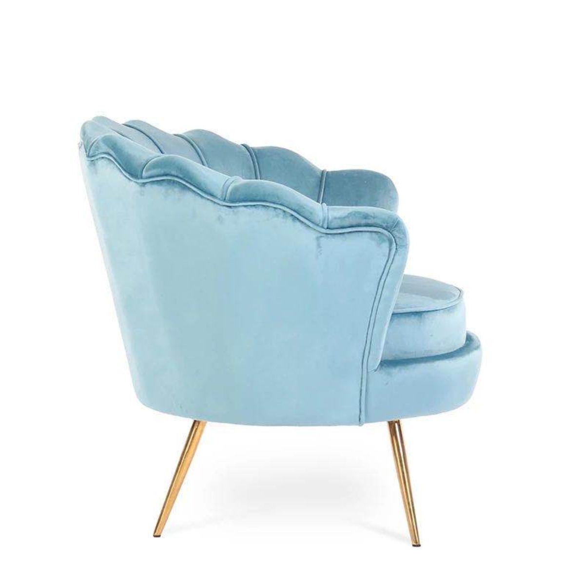Sillón Individual Ostra- Azul-2