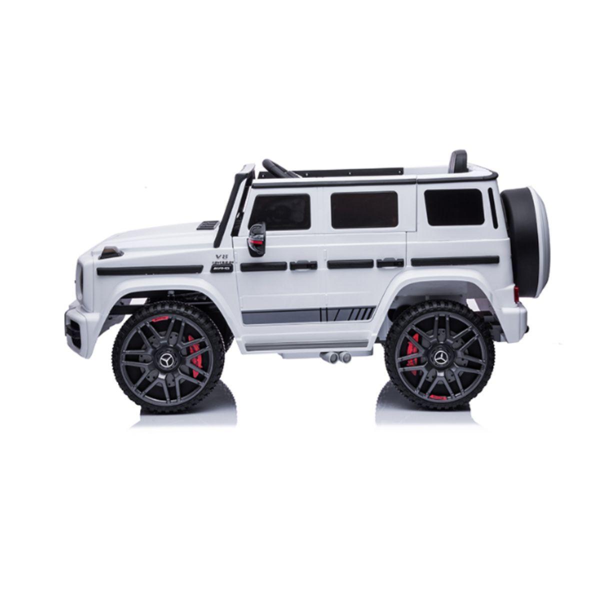 Auto Eléctrico Mercedes Benz AMG Clase G- Blanco-1
