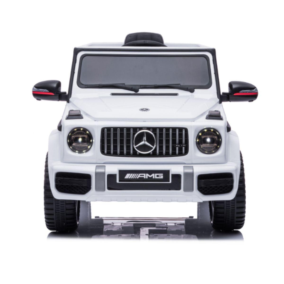 Auto Eléctrico Mercedes Benz AMG Clase G- Blanco-2