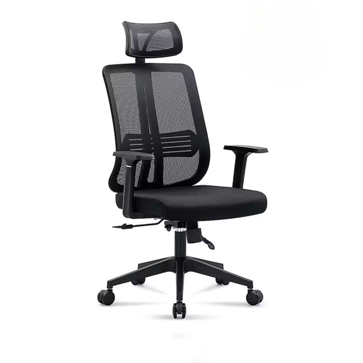 Silla Ejecutiva Ergonomica Presidencial Oficina Negra-0