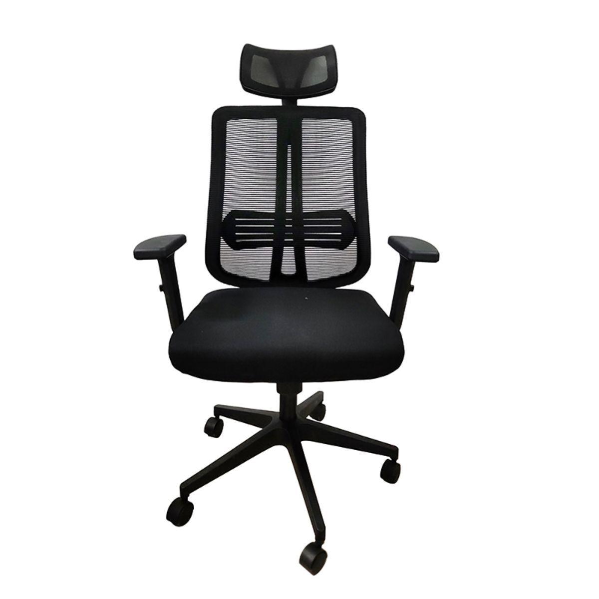 Silla Ejecutiva Ergonomica Presidencial Oficina Negra-1