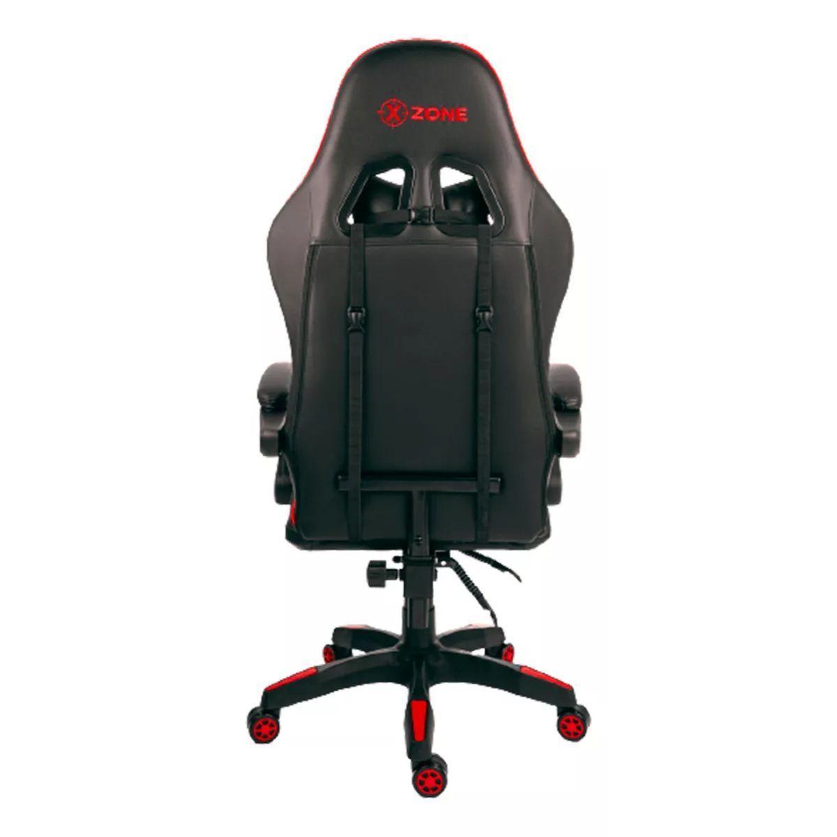 Silla Gamer Profesional Reclinable Base Policarbonato-2