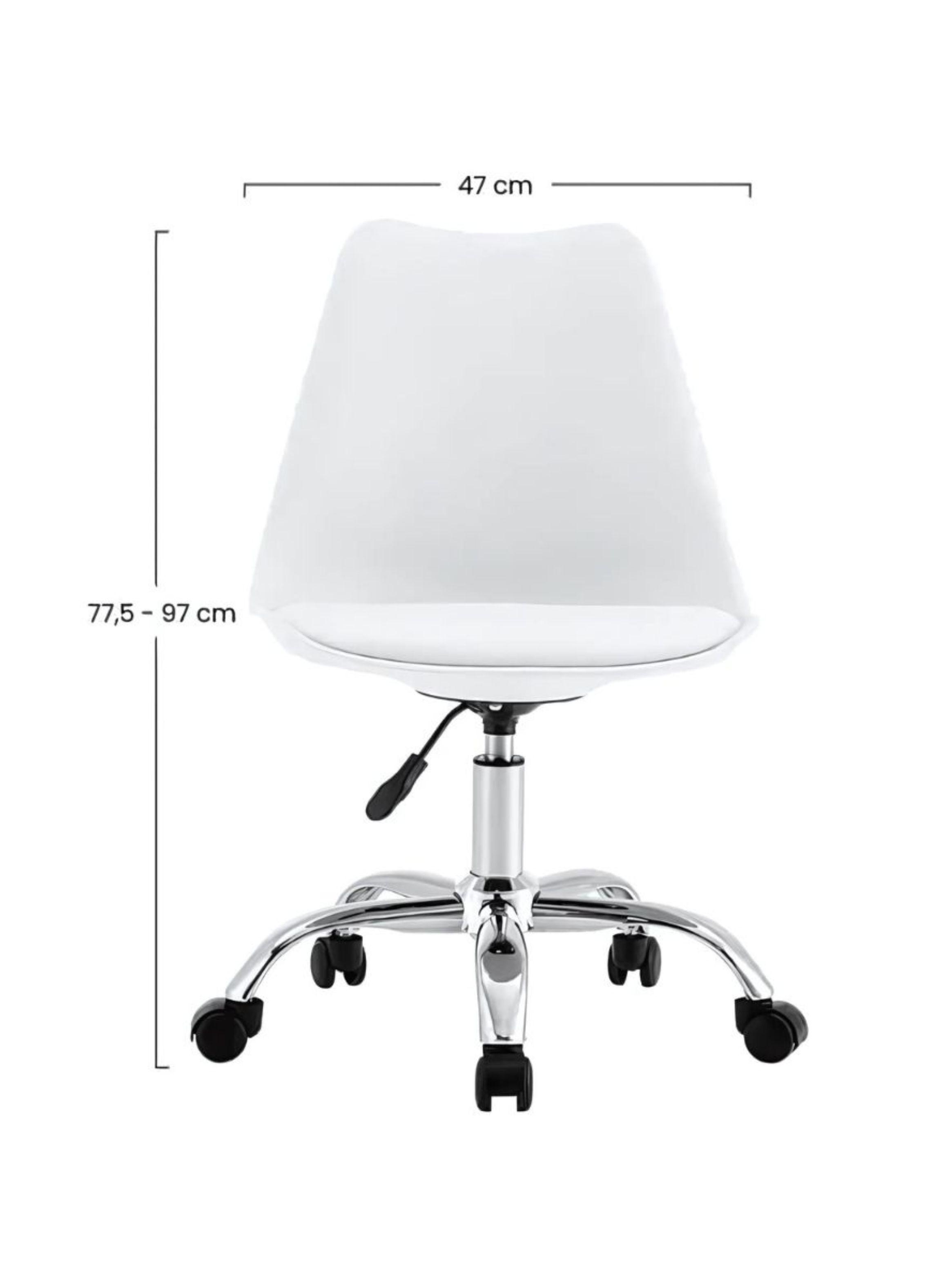 Pack 4 Silla Oficina Eames Acolchada Tulip, Escritorio-3