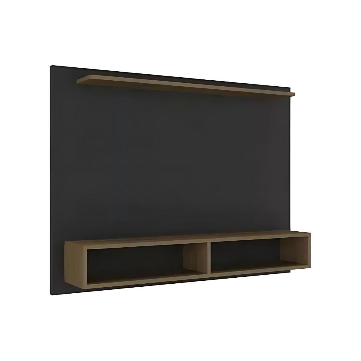 Mueble Rack De Pared Para Tv 43 Pulgadas Negro Florencia-1