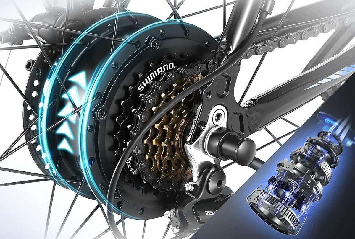 Bicicleta Electrica Mod Urban, Motor 350w, Bateria 2600 Mah-2