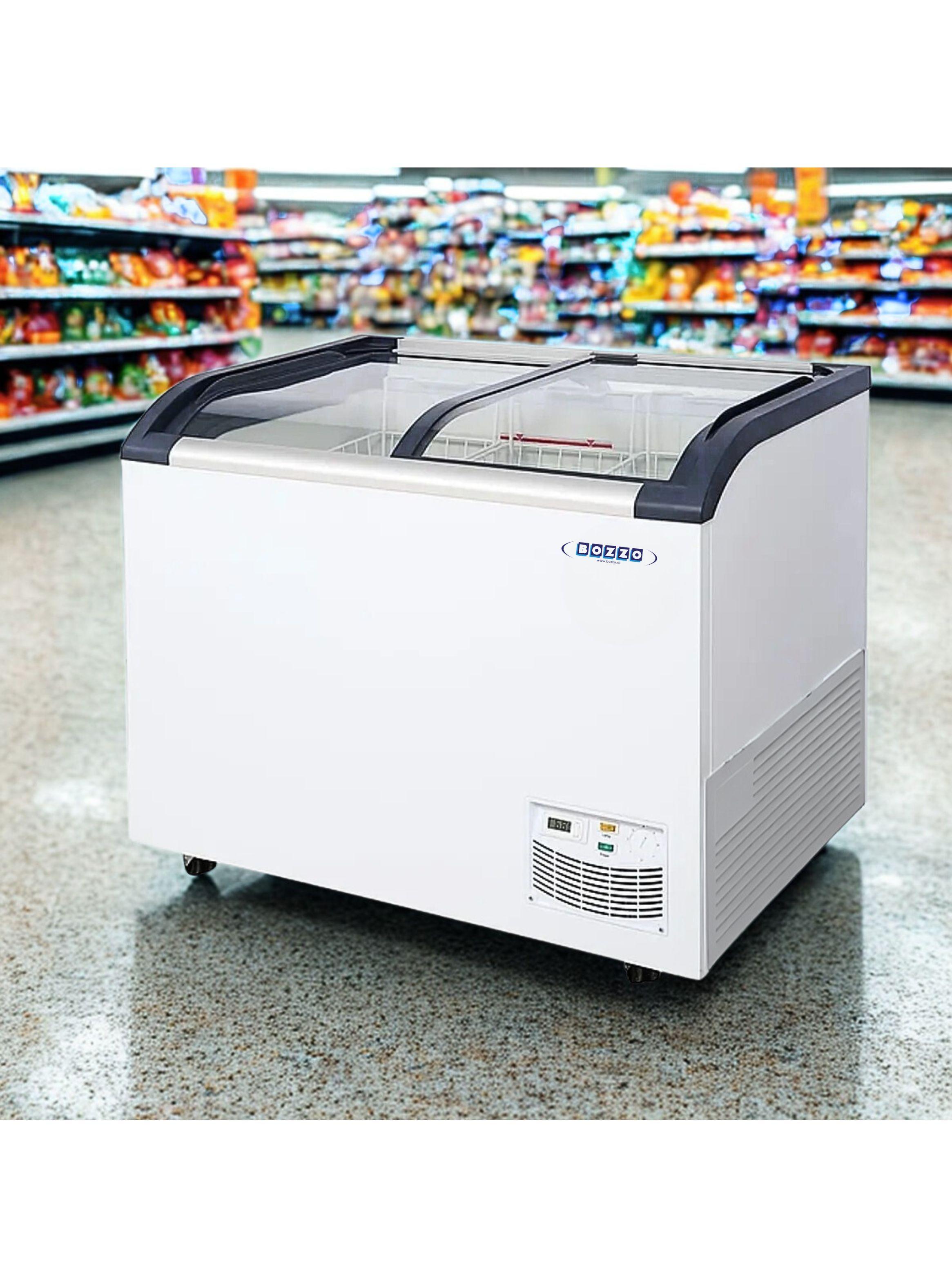 Congeladora Vidrio Curvo Sd 320 Litros BOZZO-2