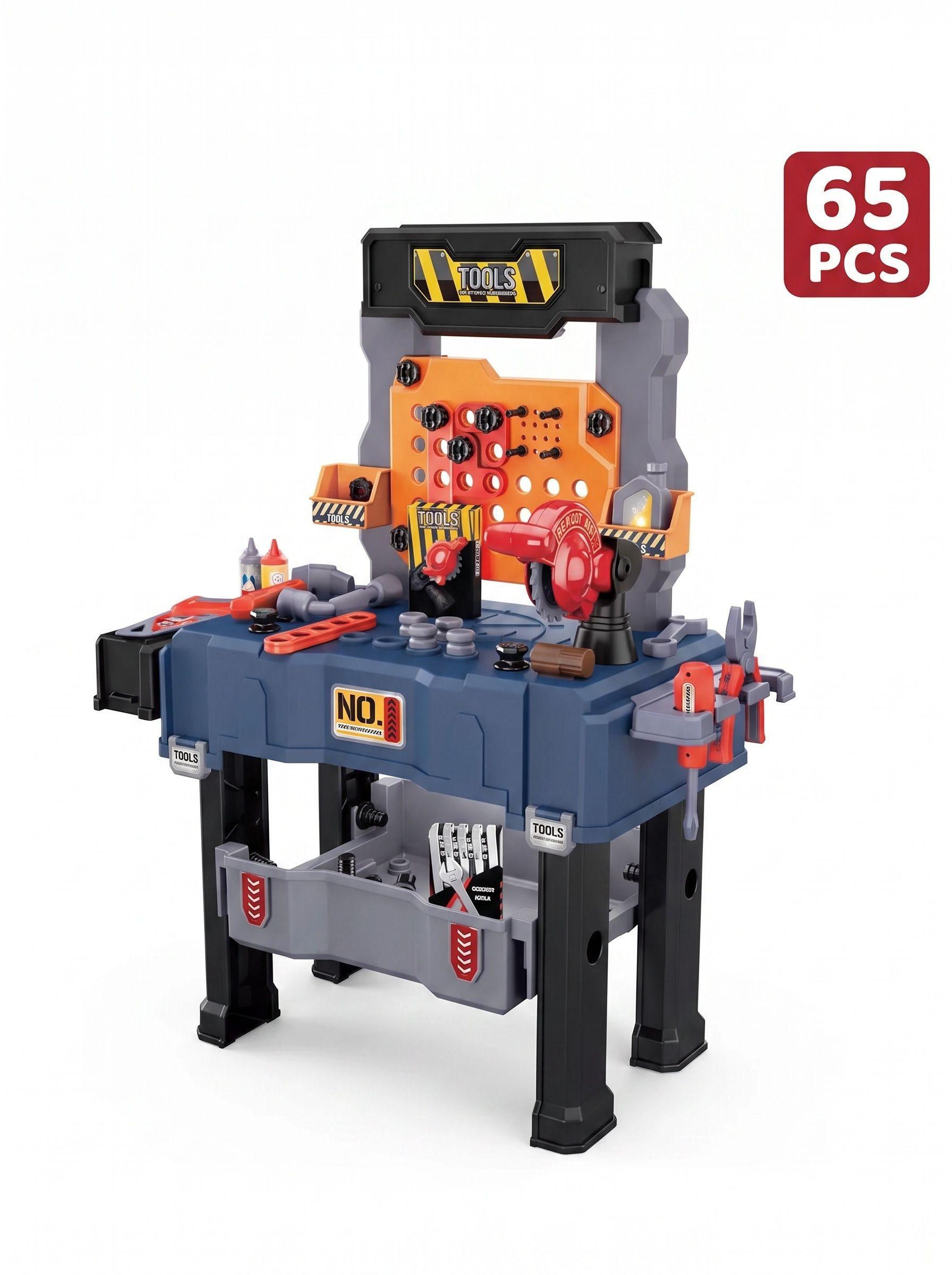 Juego Mesa de Herramientas Kids Tool 78 Psc- 8802-2