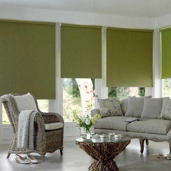 Cortina Roller Blackout Color Pistacho 120x120,-1