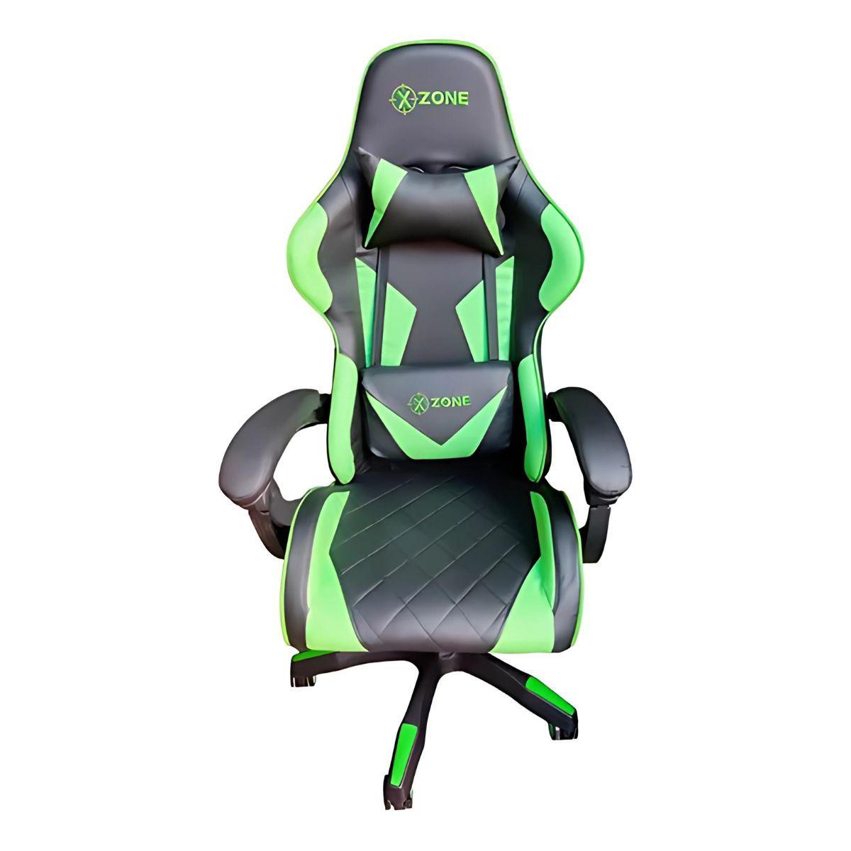 Silla Gamer Profesional X-Zone- Verde-2