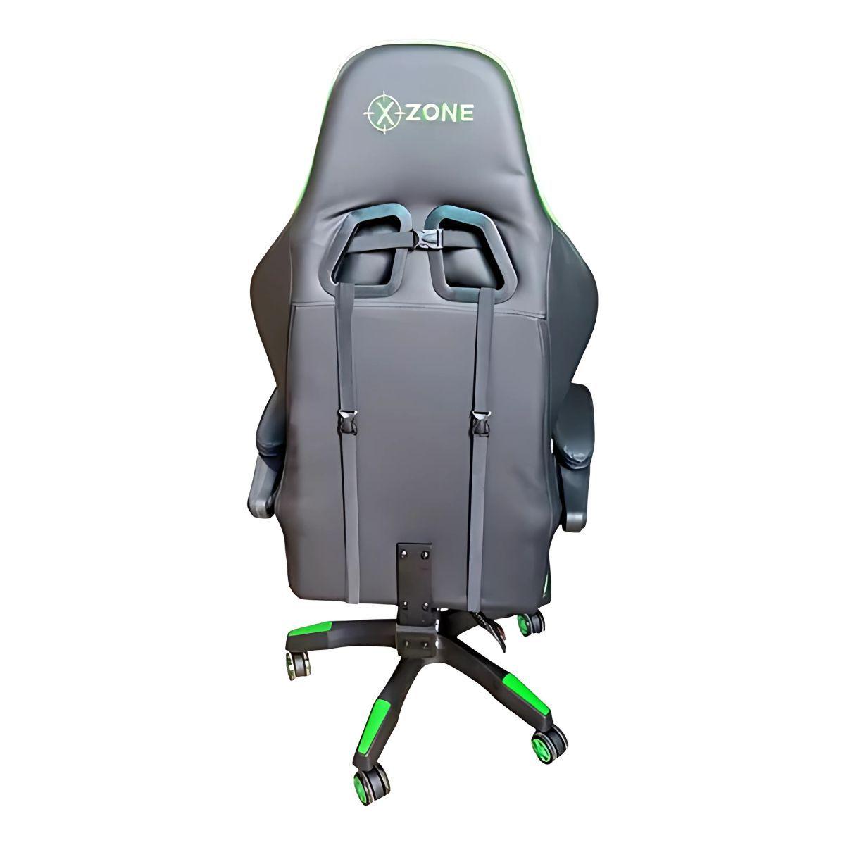 Silla Gamer Profesional X-Zone- Verde-3
