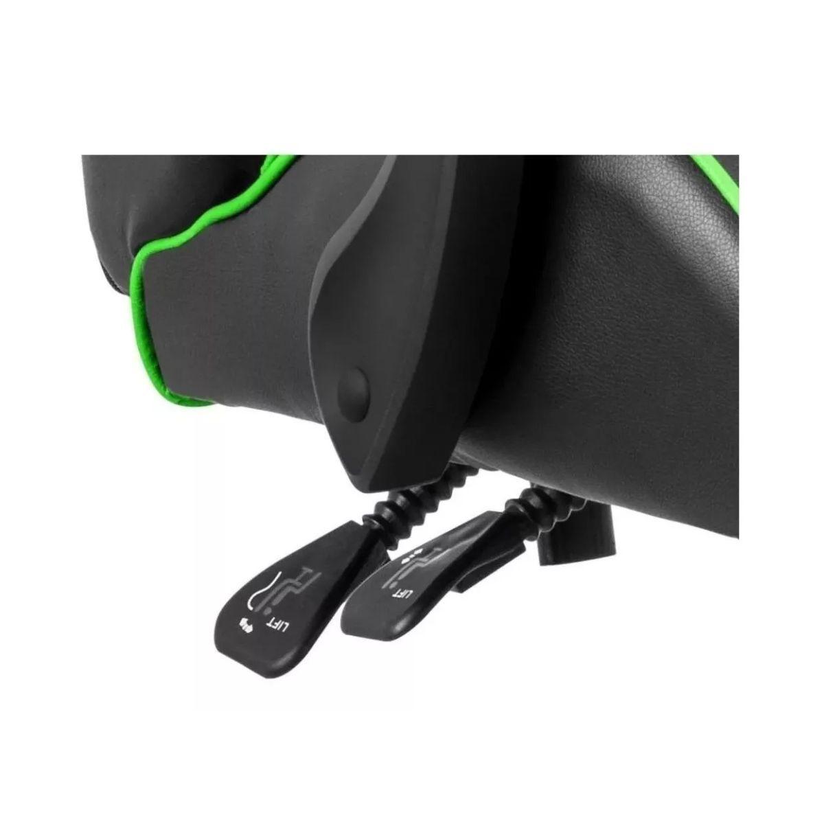 Silla Gamer Profesional X-Zone- Verde-7