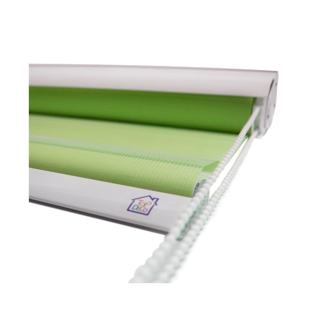 Cortina Roller Zebra 60x240cm Color Pistacho,-2