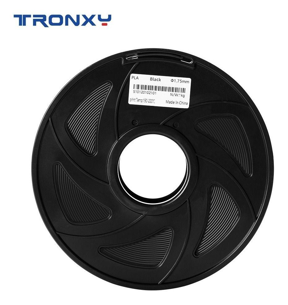 Filamento 3d Pla Tronxy De 1.75mm Y 1kg Negro-2
