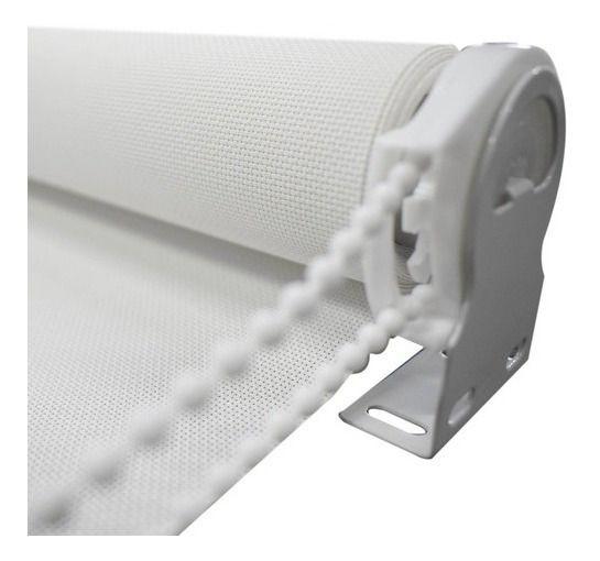 Cortina Roller Sunscreen 140x240cm Color Blanco,-1