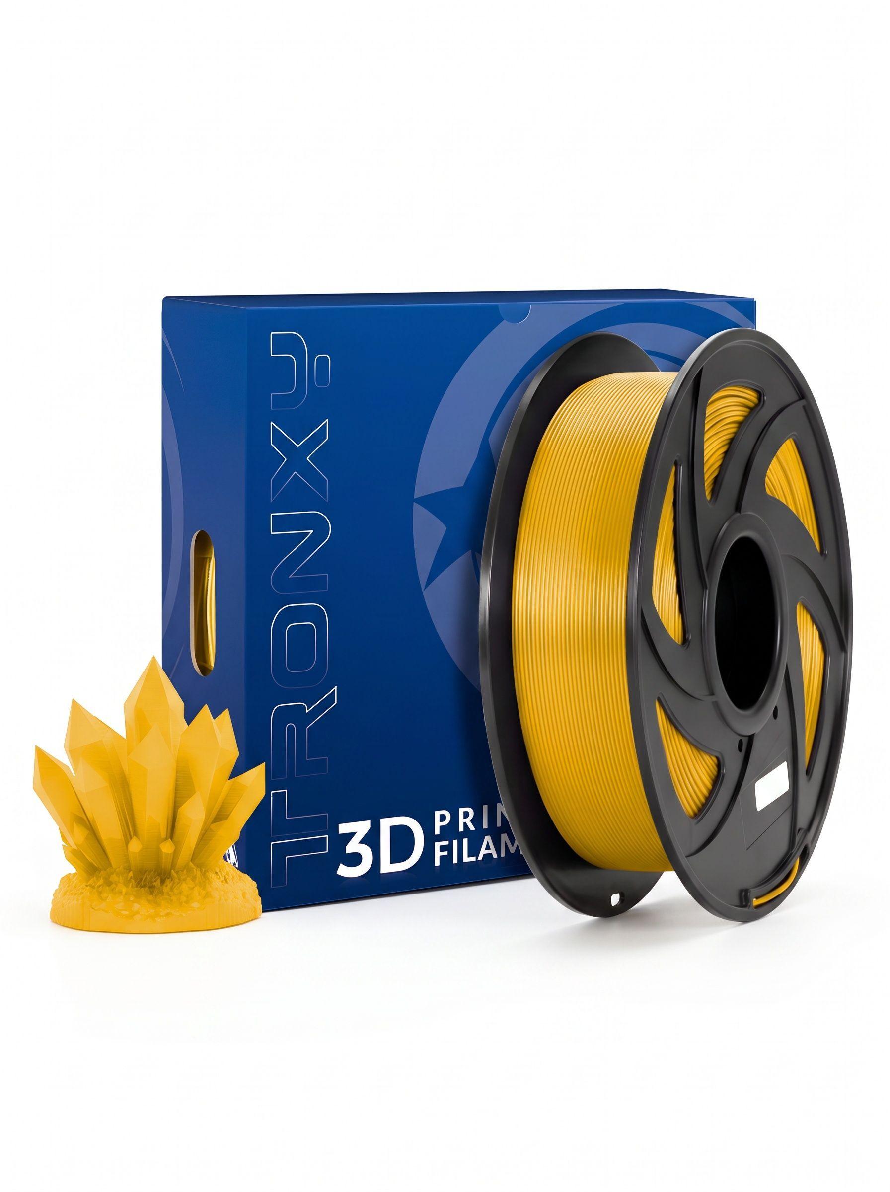 Filamento Tronxy Pla Amarillo Oscuro-0