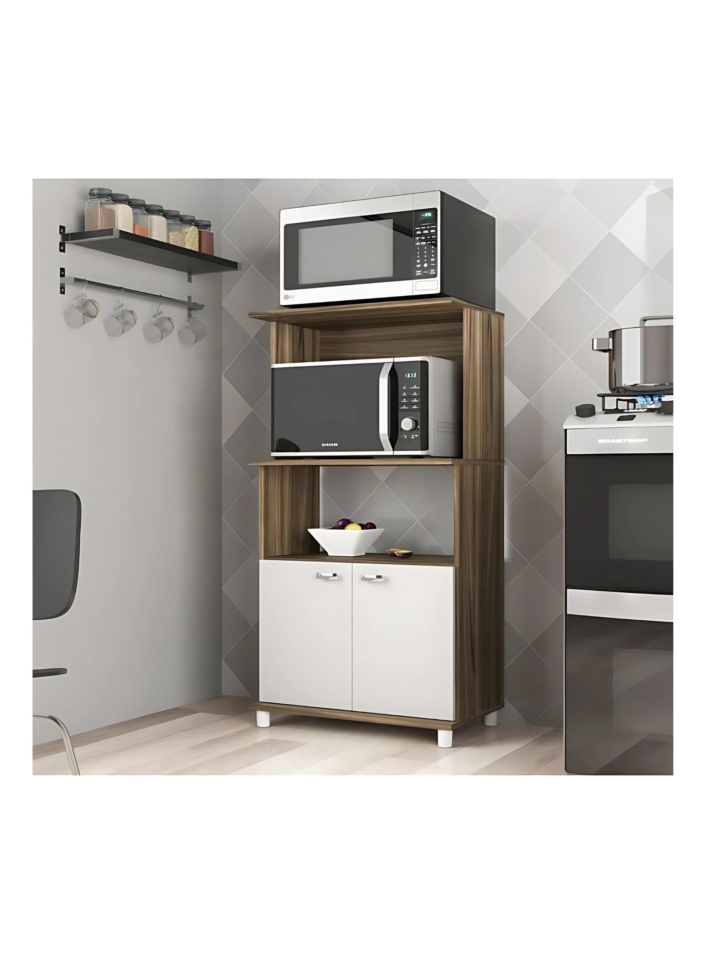 Mueble Multiuso de Cocina Dallas- Café-4