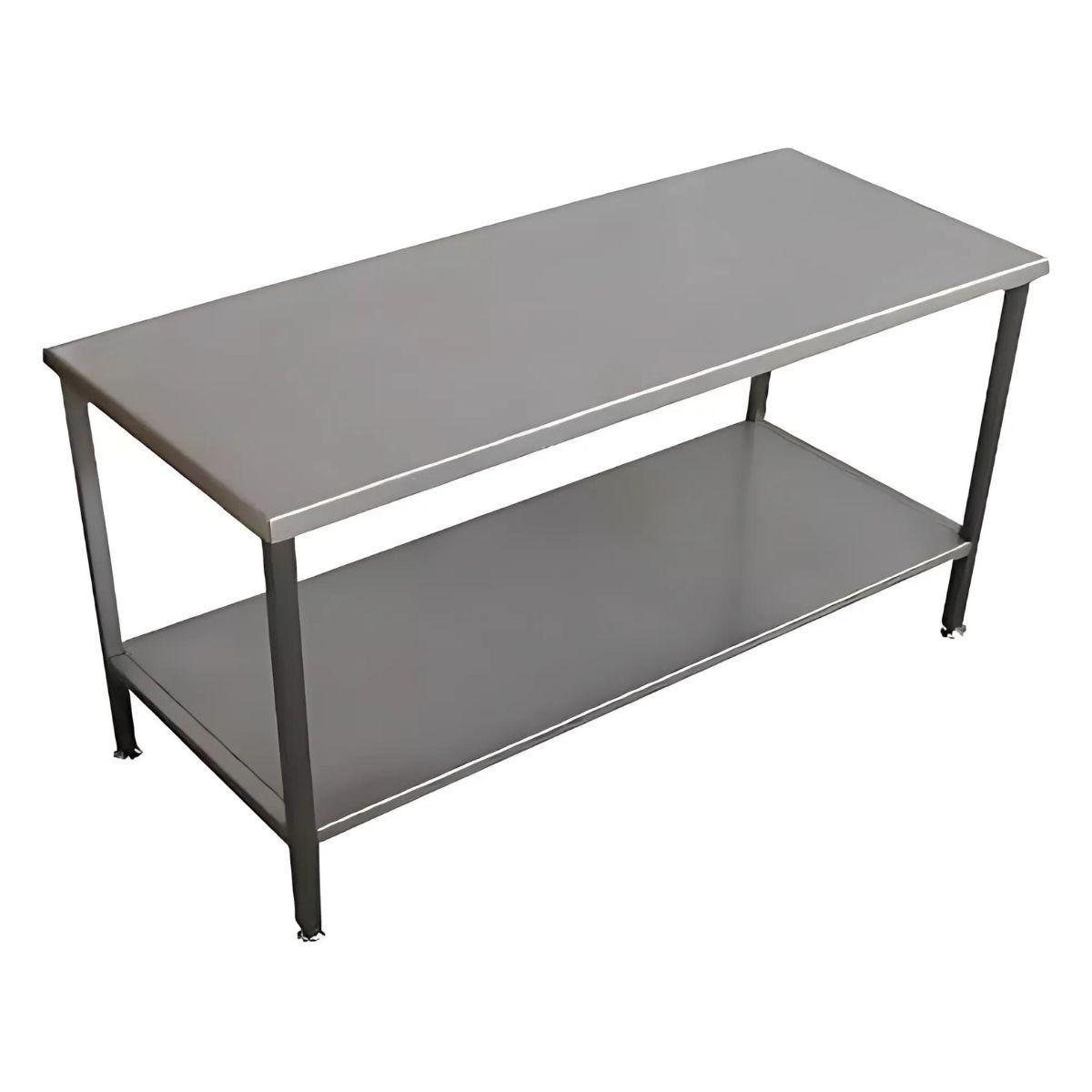 Mesón Central Acero Inox 120cm Negocio, BOZZO-1