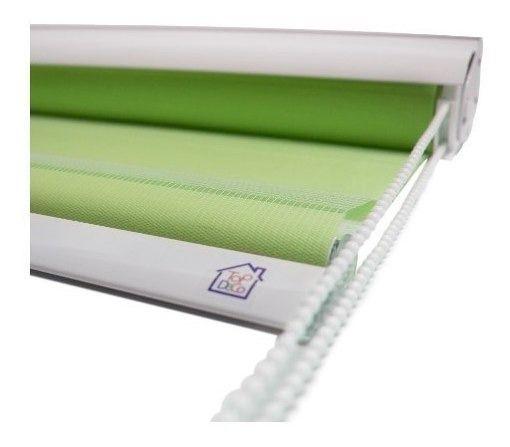 Cortina Roller Zebra 220x240cm Color Pistacho,-2
