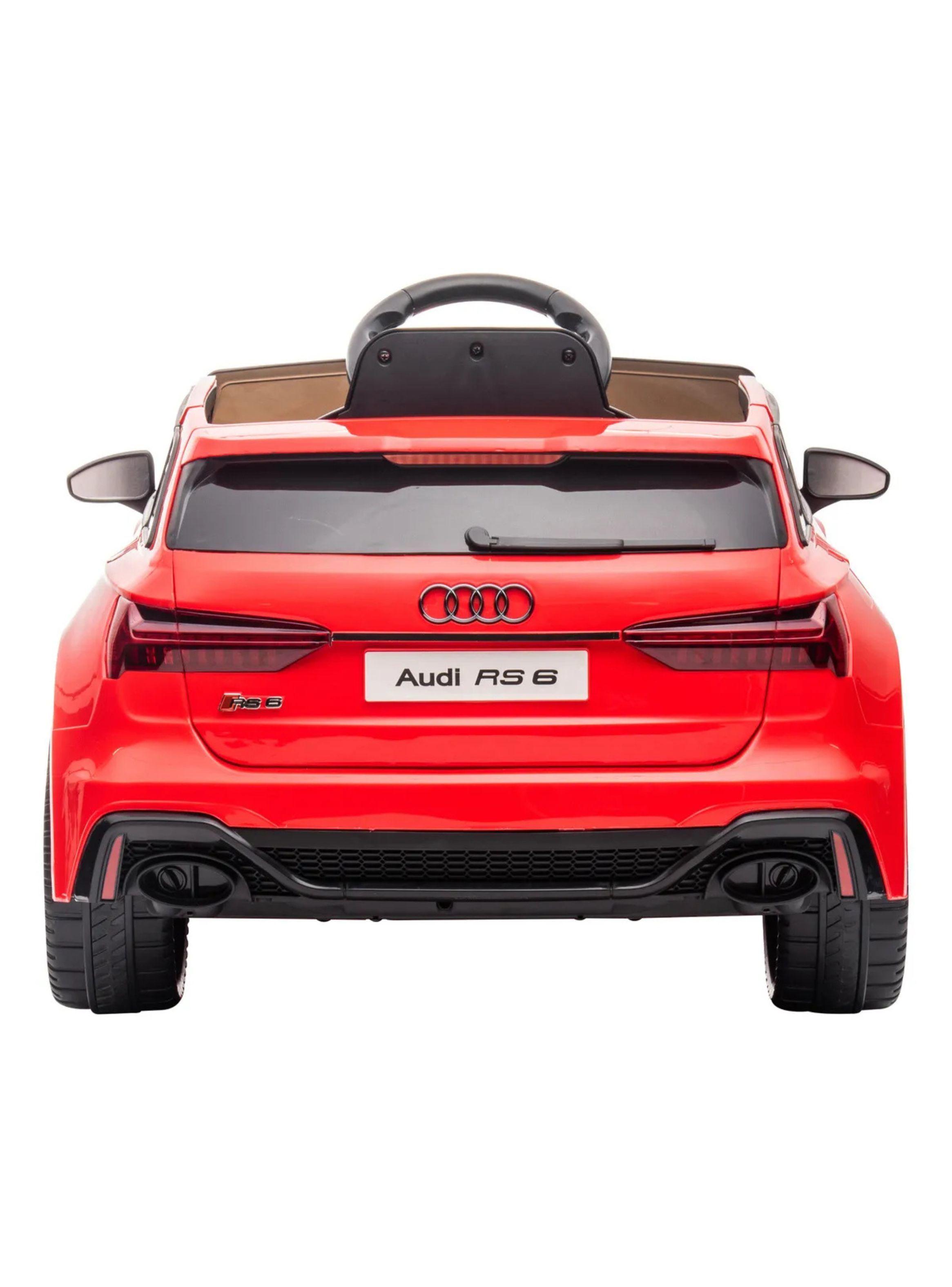Auto Eléctrico Audi RS6- Rojo-3