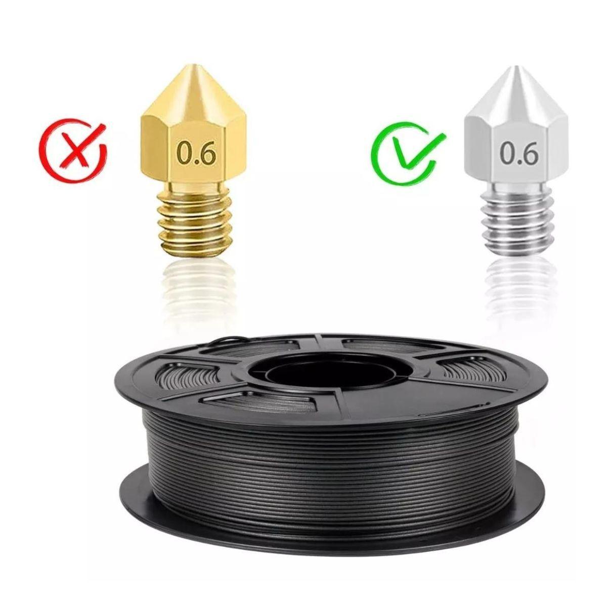 Filamento 3d Tronxy Petg Fibra De Carbono De 1.75mm Y 800 Gr-2