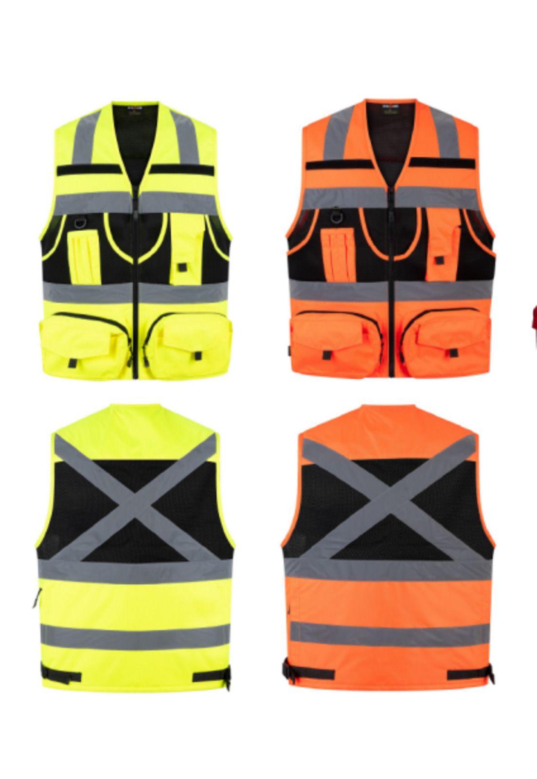 Chaleco Minero Fluor Kumen Adulto-2