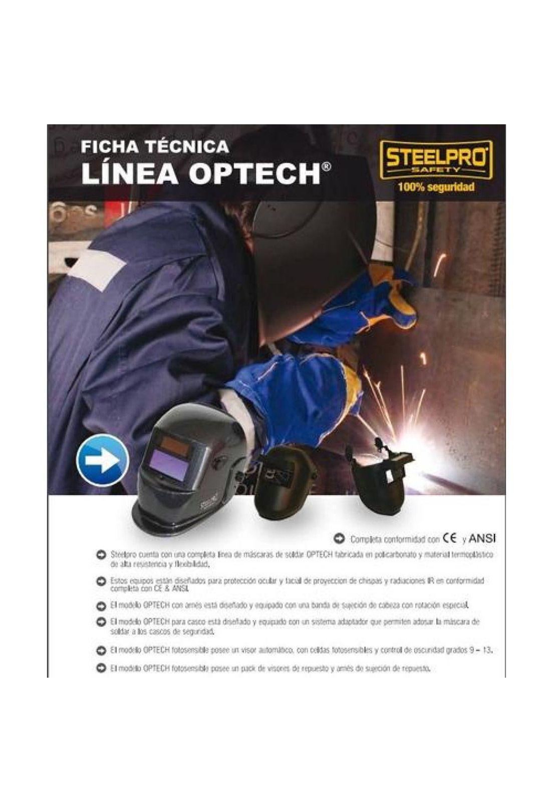 Mascara De Soldar Con Arnes Optech-1
