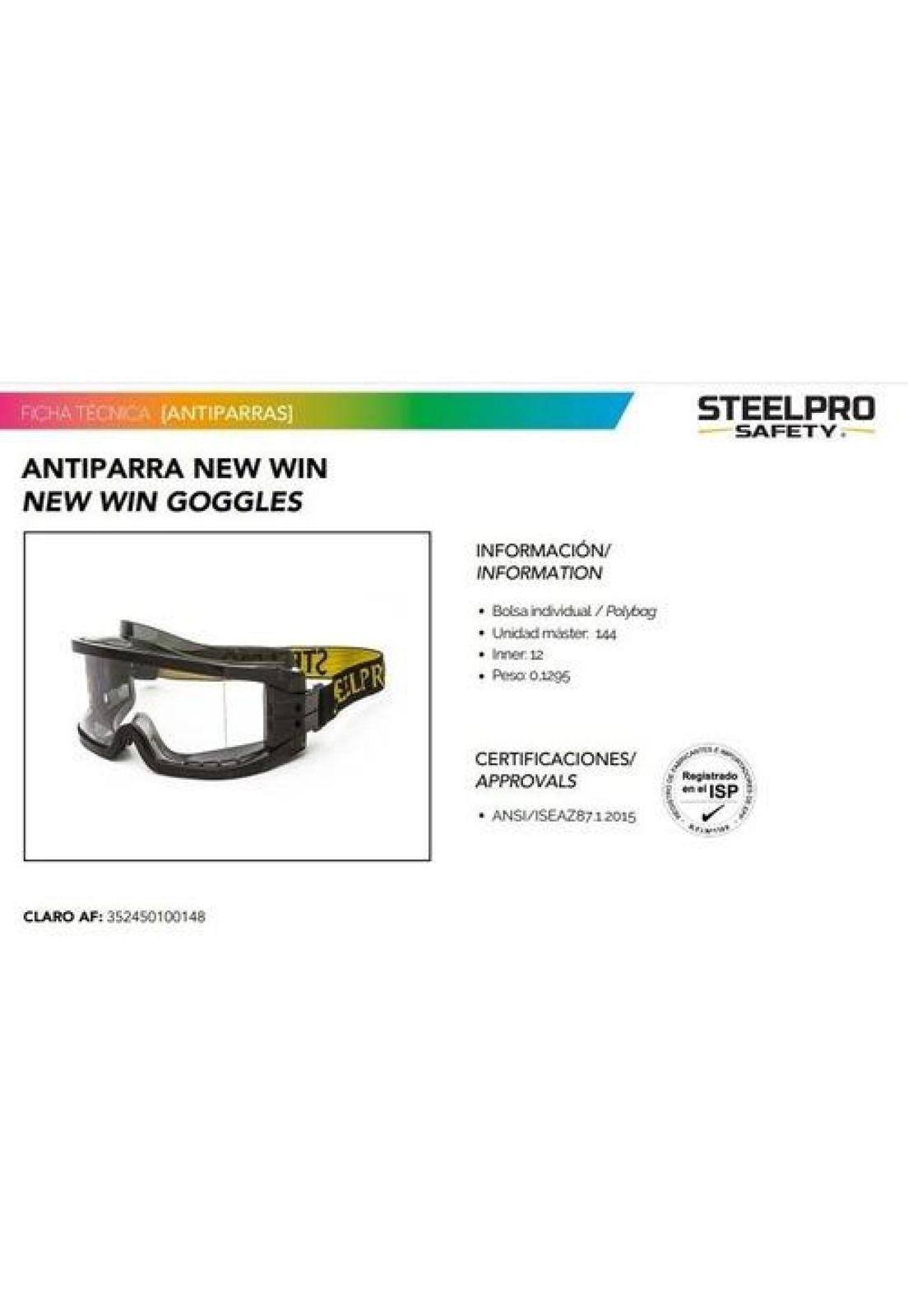 Antiparra Lente Seguridad New Win Steelpro-2