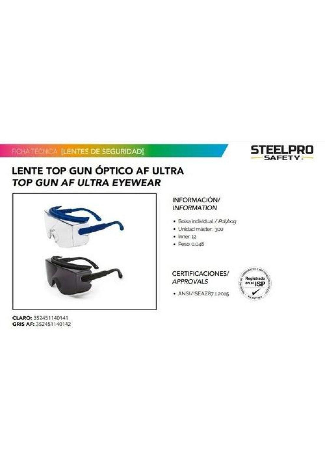 Lente Top Gun Optico Af Ultra (Diseño:Color)-3