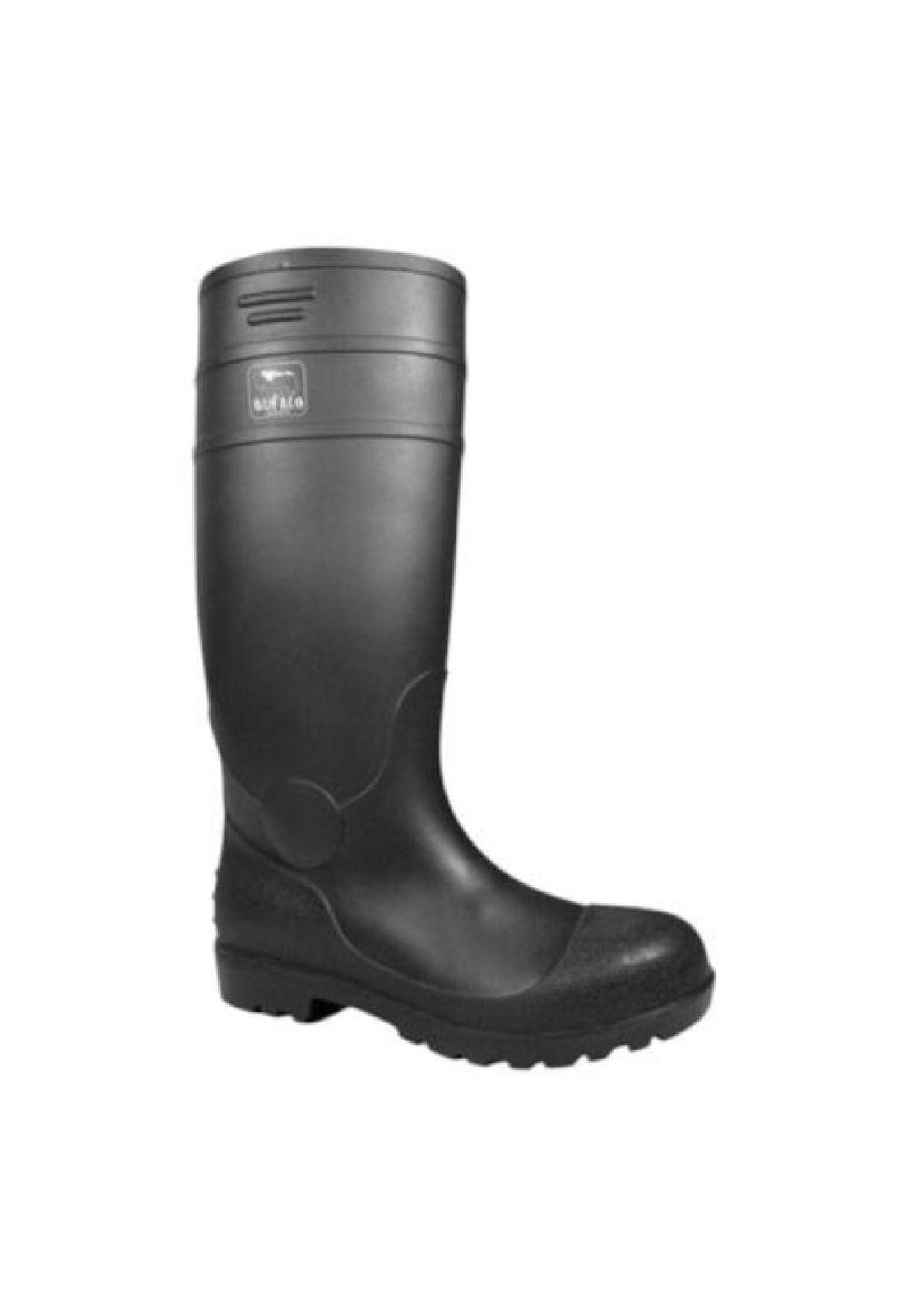 Bota De Agua Concretera Con Punta Y Planta De Acero-0