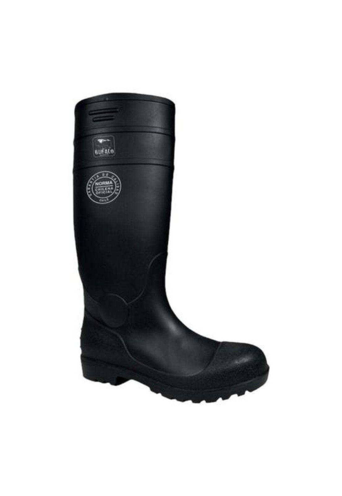 Bota De Agua Concretera Con Punta Y Planta De Acero-1