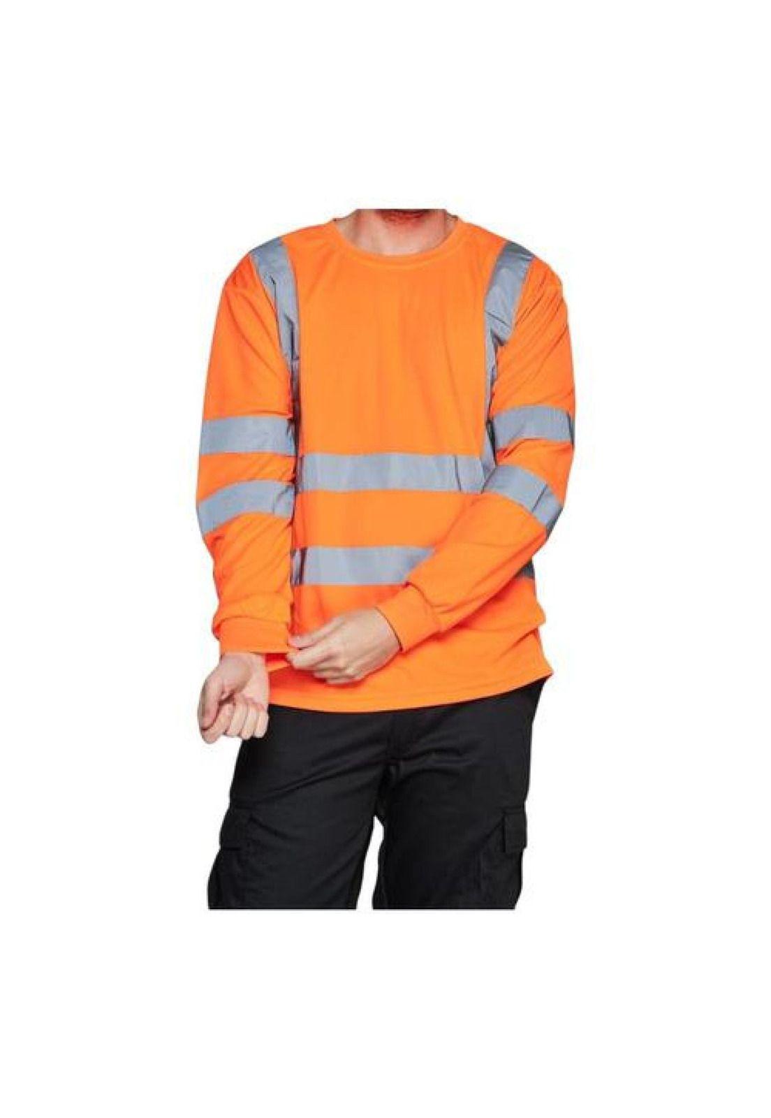 Polera Dry Fit Vial Manga Larga Con Cinta Reflectiva-2