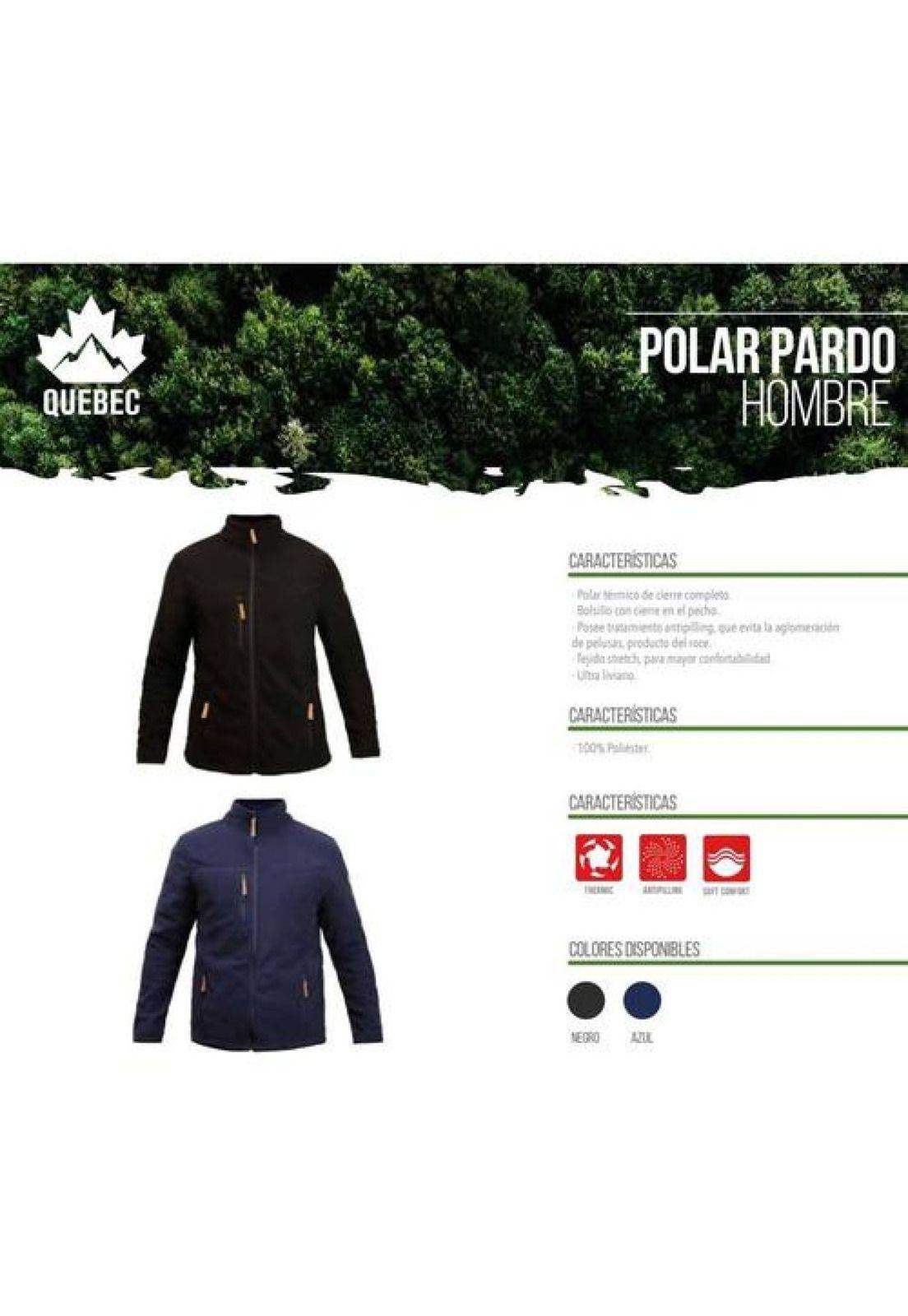 Polar Thermic Quebec Pardo Hombre (negro - Azul)-2