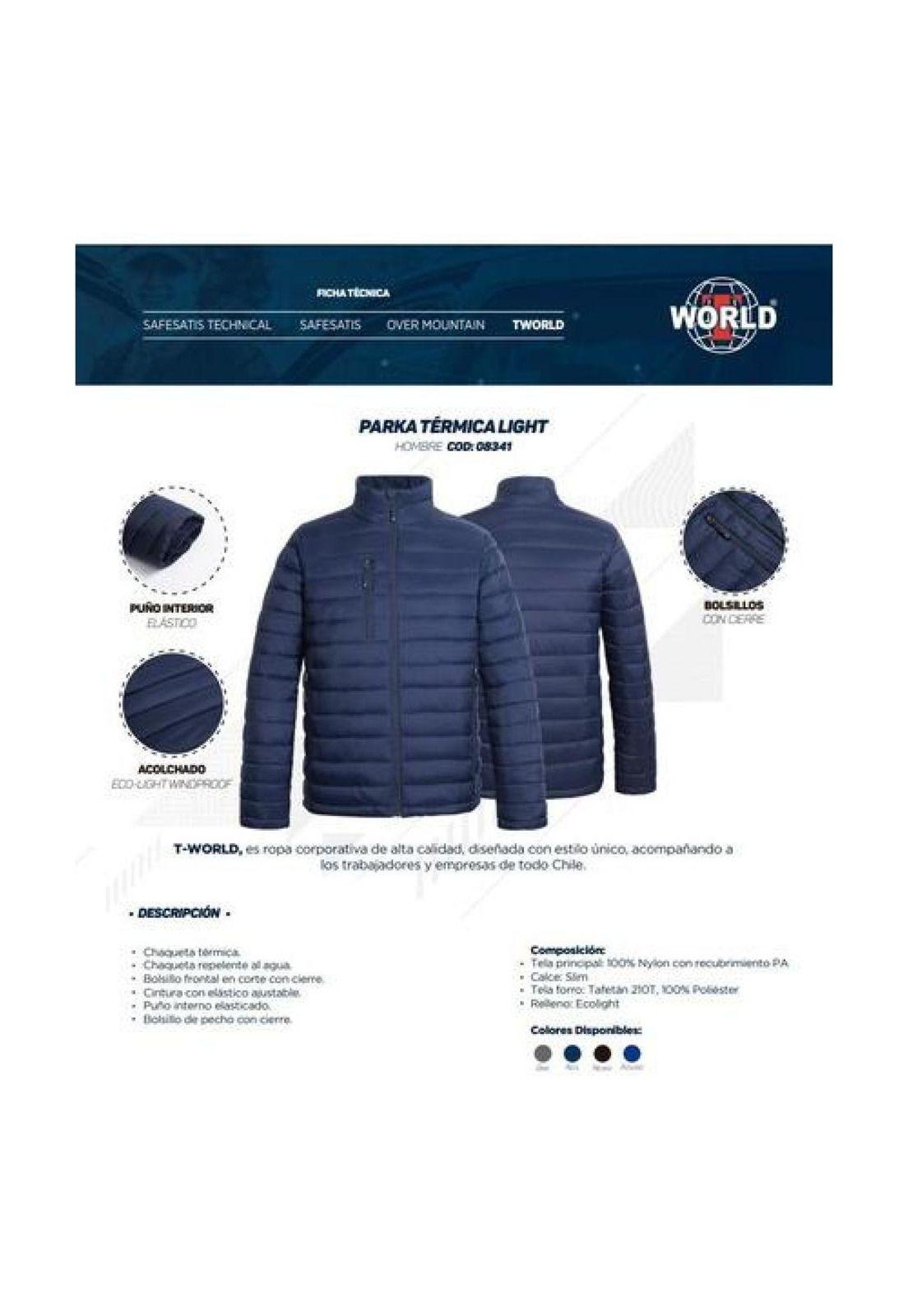 Parka Térmica Light Hombre Tworld-3