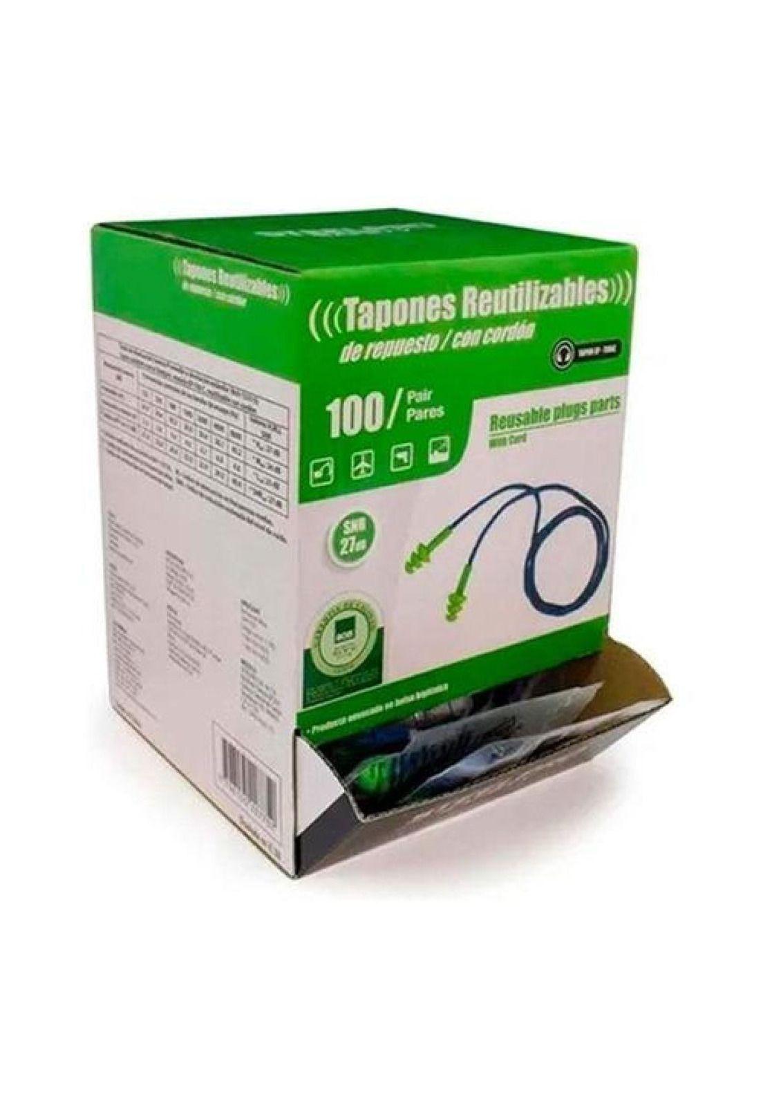 Tapon Auditivo Ep-t06 C/bolsa Higenica 100 Unid-6