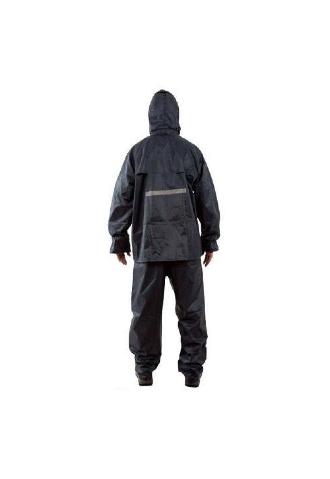 Traje De Agua Azul 100% Impermeable-2
