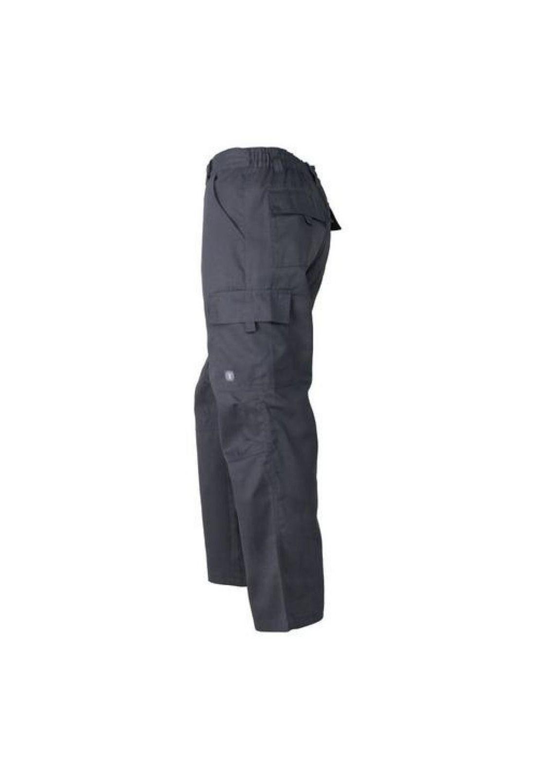 Pantalon Cargo Gabardina Practical Line-7