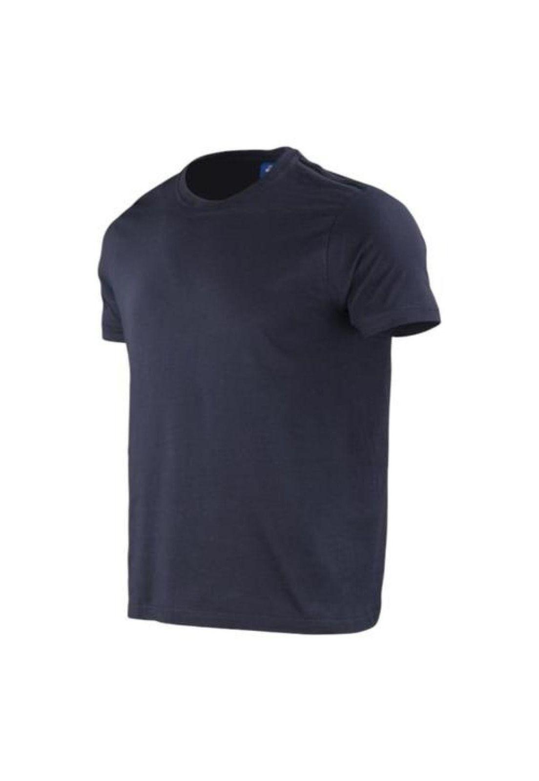 Polera Cuello Redondo Manga Corta 100% Algodón (Diseño de la tela:Lisa)-2