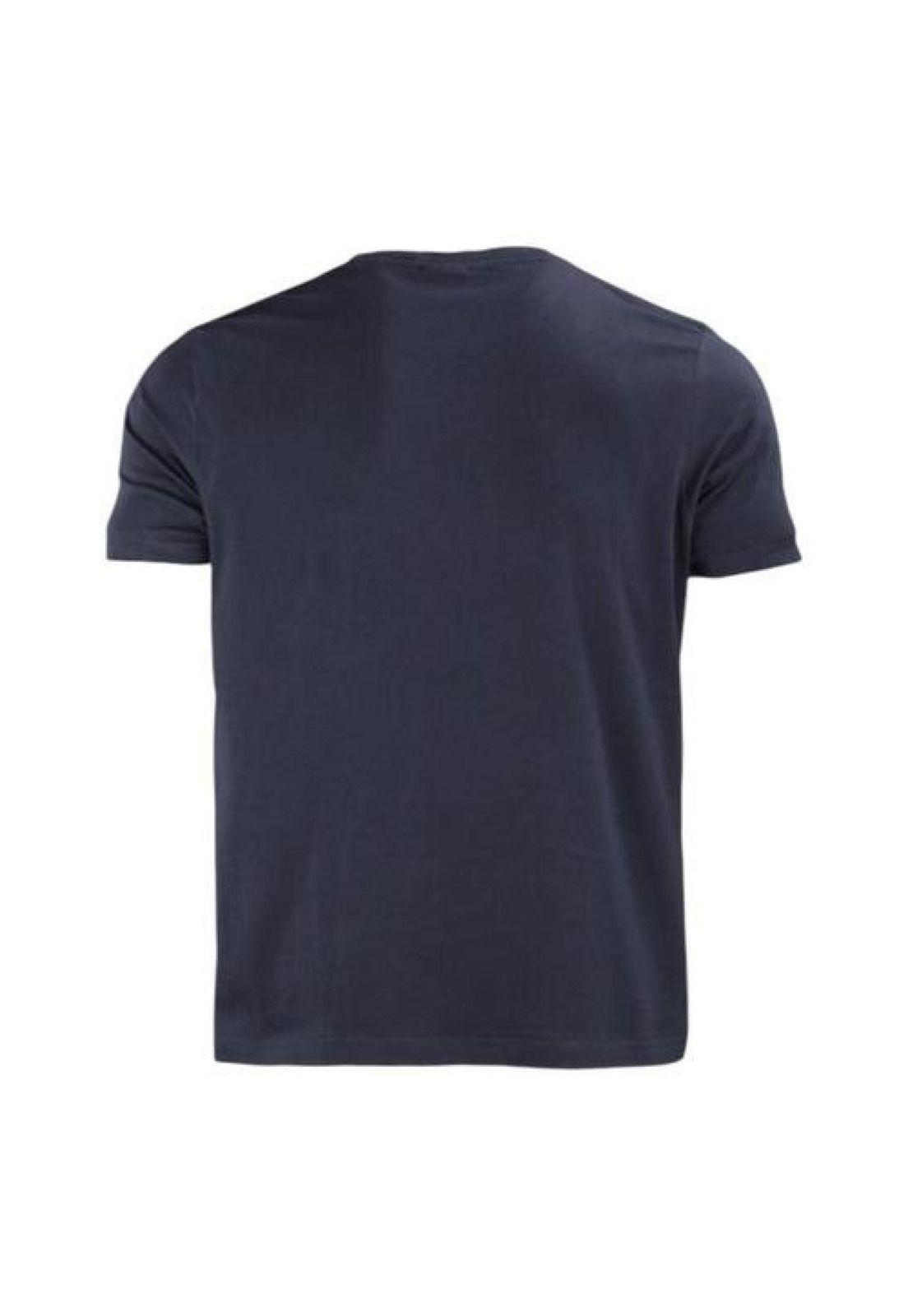 Polera Cuello Redondo Manga Corta 100% Algodón (Diseño de la tela:Lisa)-3
