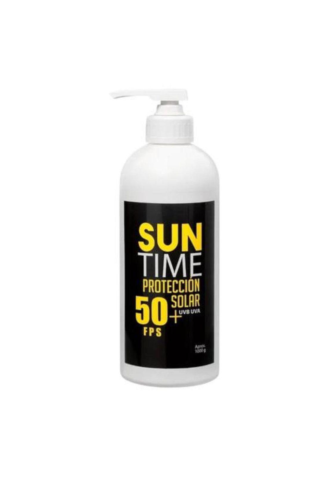 Bloqueador Solar Suntime Fps 50+ 1 Litro Con Dispensador-3