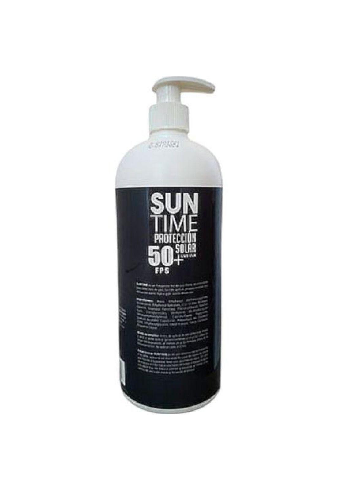 Bloqueador Solar Suntime Fps 50+ 1 Litro Con Dispensador-6