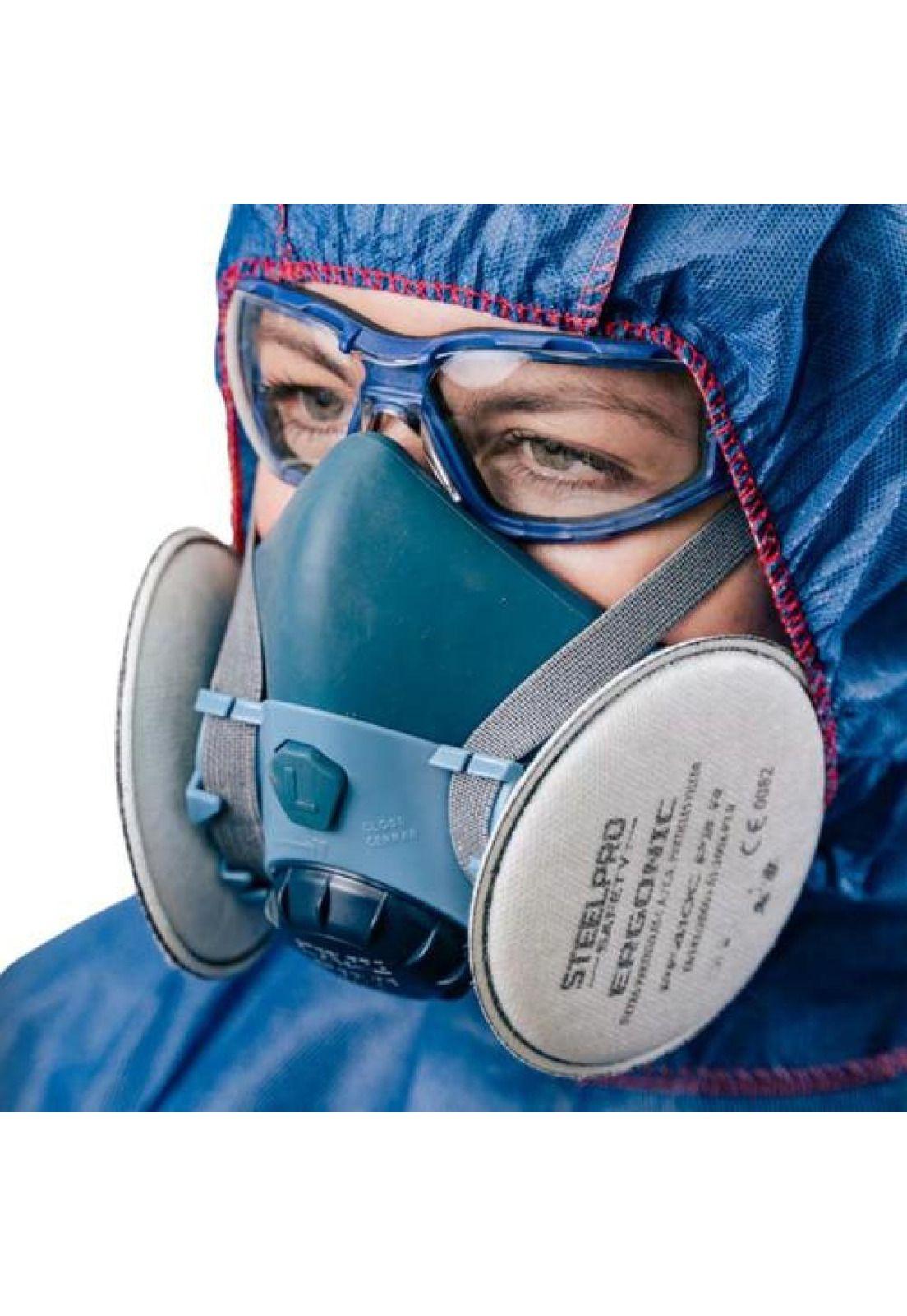 Máscara Respiratoria Medio Rostro Steelpro Ergonic 200s-3