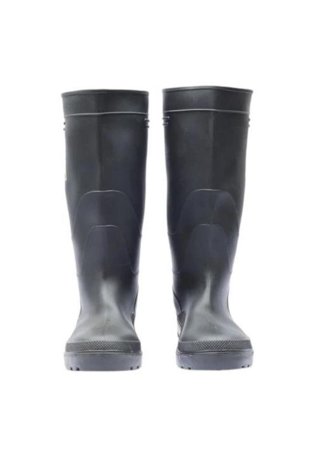 Bota De Agua Con Punta Y Plantilla De Acero-1