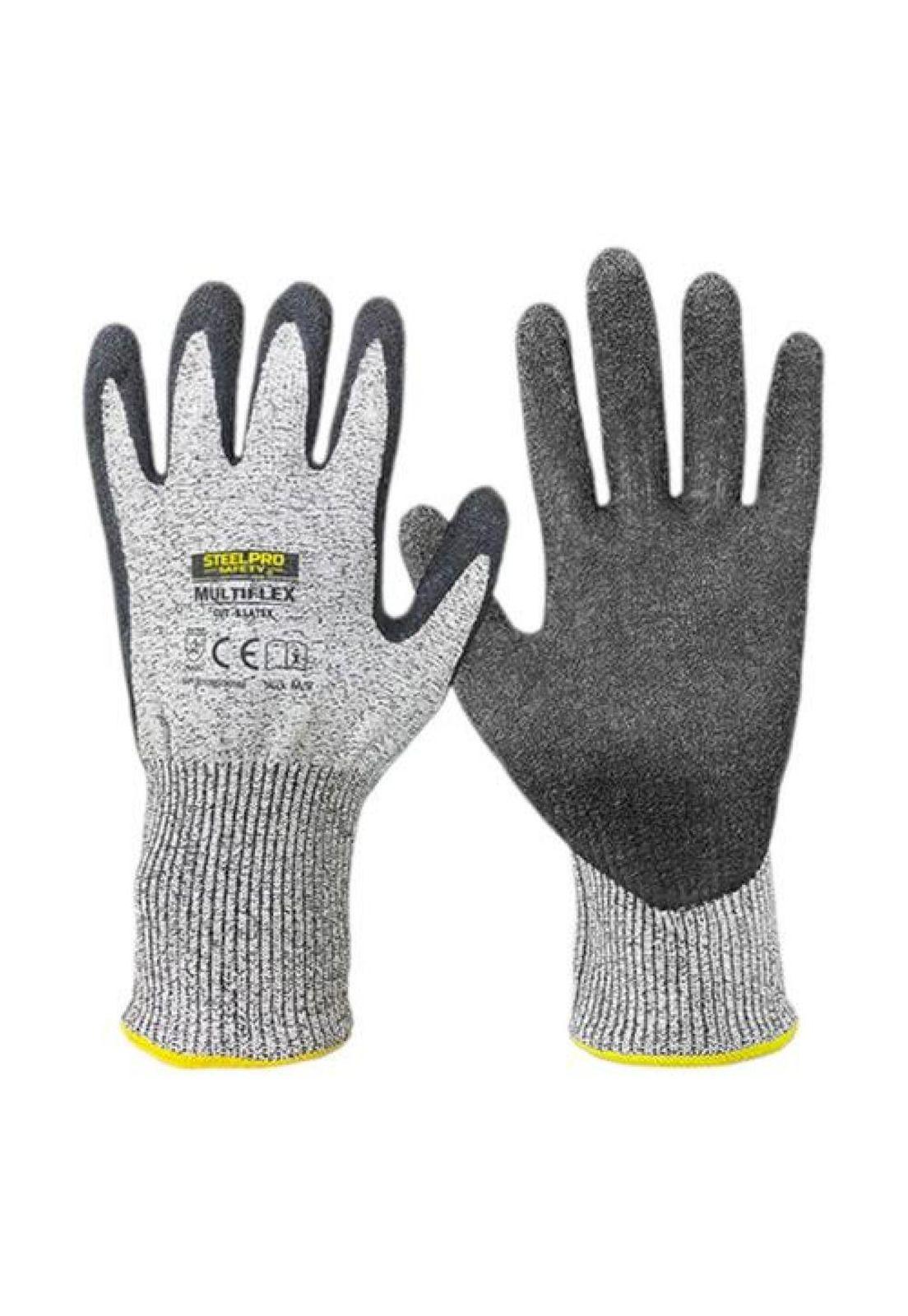 Guante Anticorte Steelpro Cut-5 Latex-3