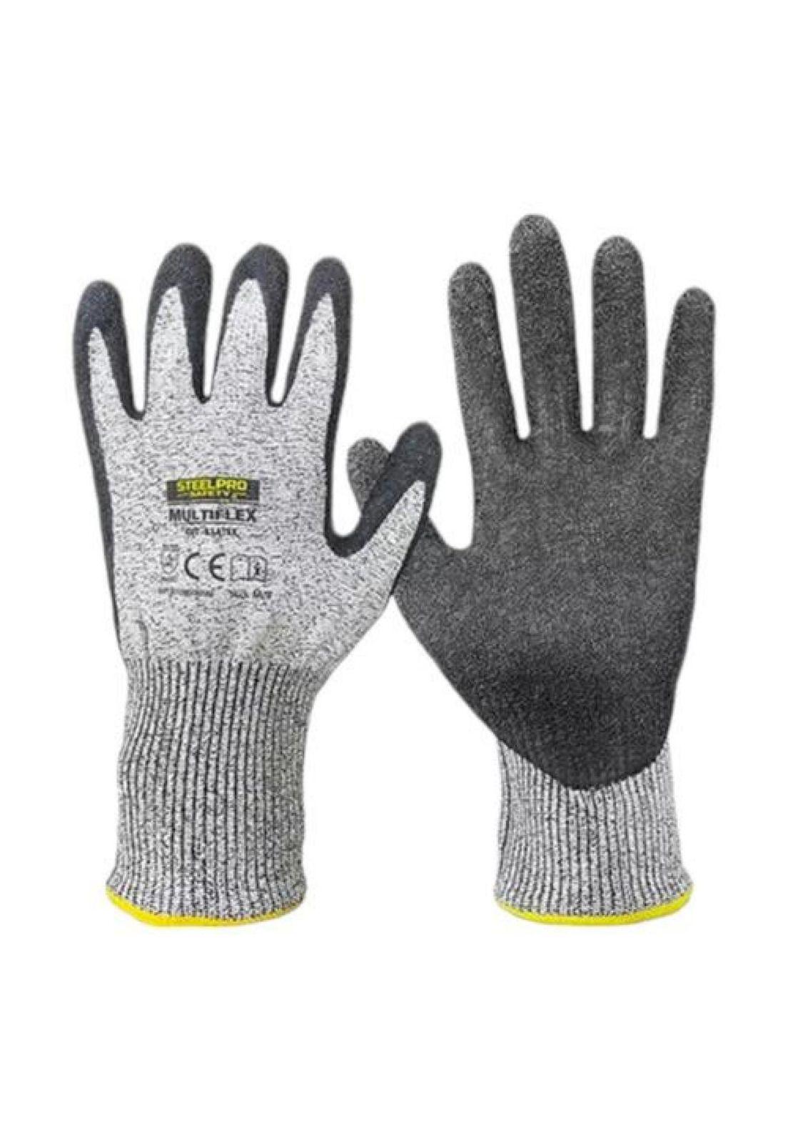 Guante Anticorte Steelpro Cut-5 Latex-4