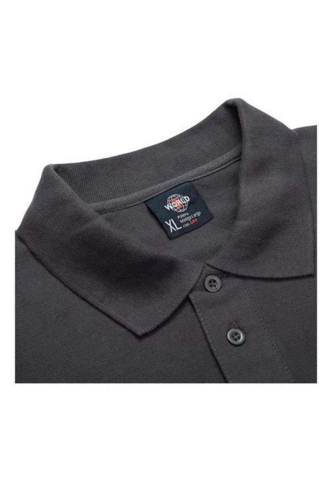 Polera Pique Hombre Manga Larga-3